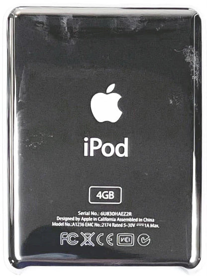 New 4GB 8GB Fully Blank Silver Chrome Backplate for Apple iPod Nano 3rd Generation A1236