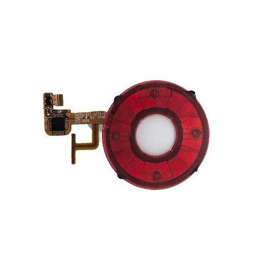 Red Transparent Click Wheel Flex for Apple iPod Video