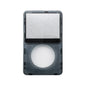 Black Transparent Clear Faceplate For Apple iPod Video 5th & 5.5 Generation Plastic