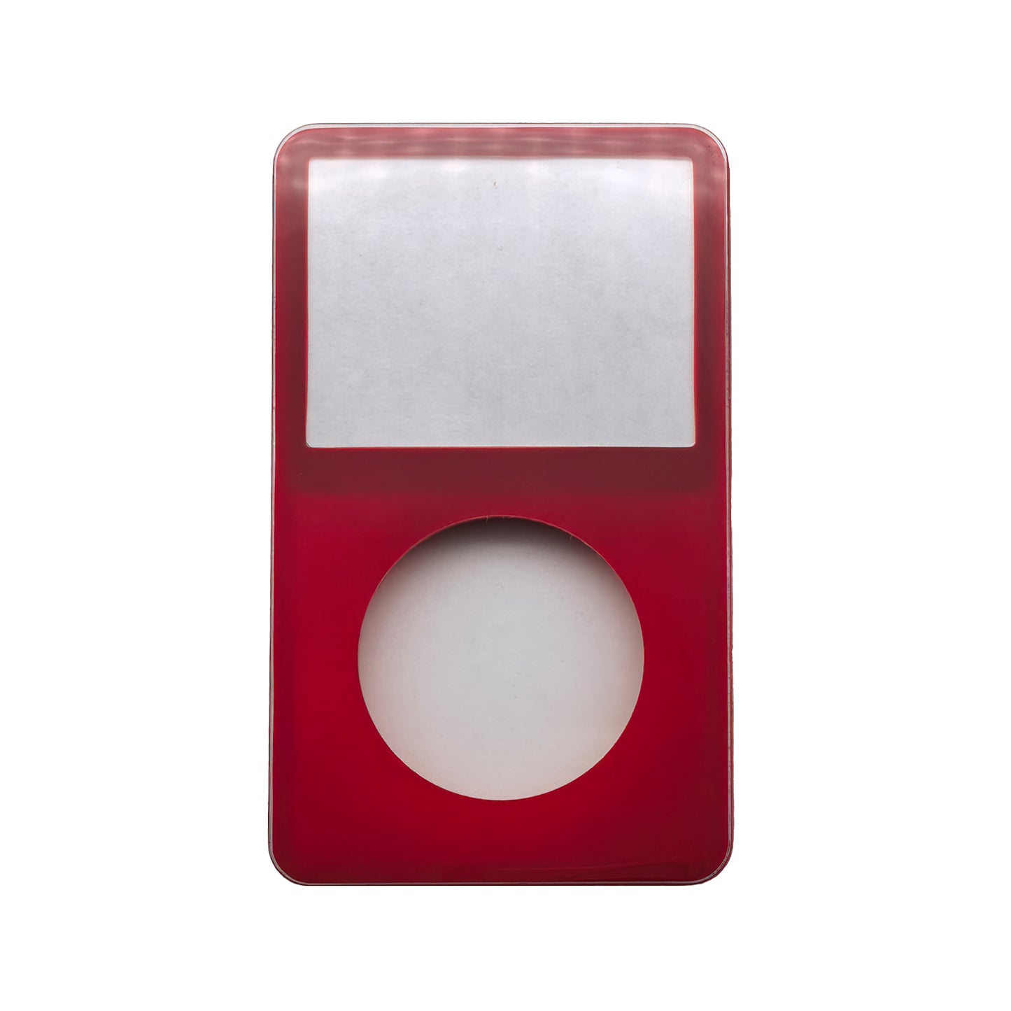 Red Faceplate For Apple iPod Video 5th & 5.5 Generation Plastic