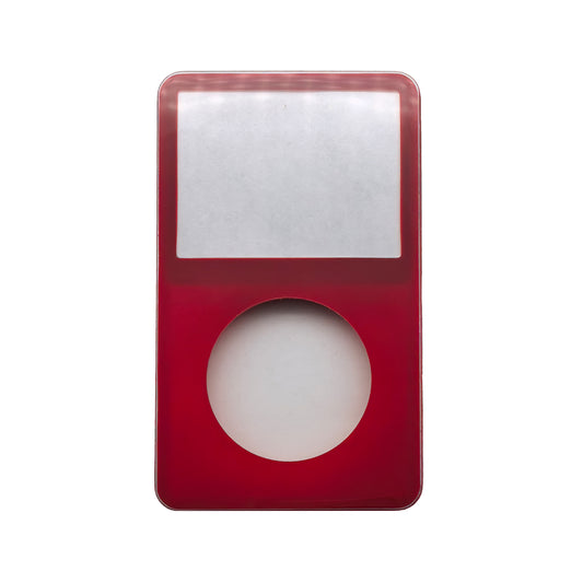 Red Faceplate For Apple iPod Video 5th & 5.5 Generation Plastic