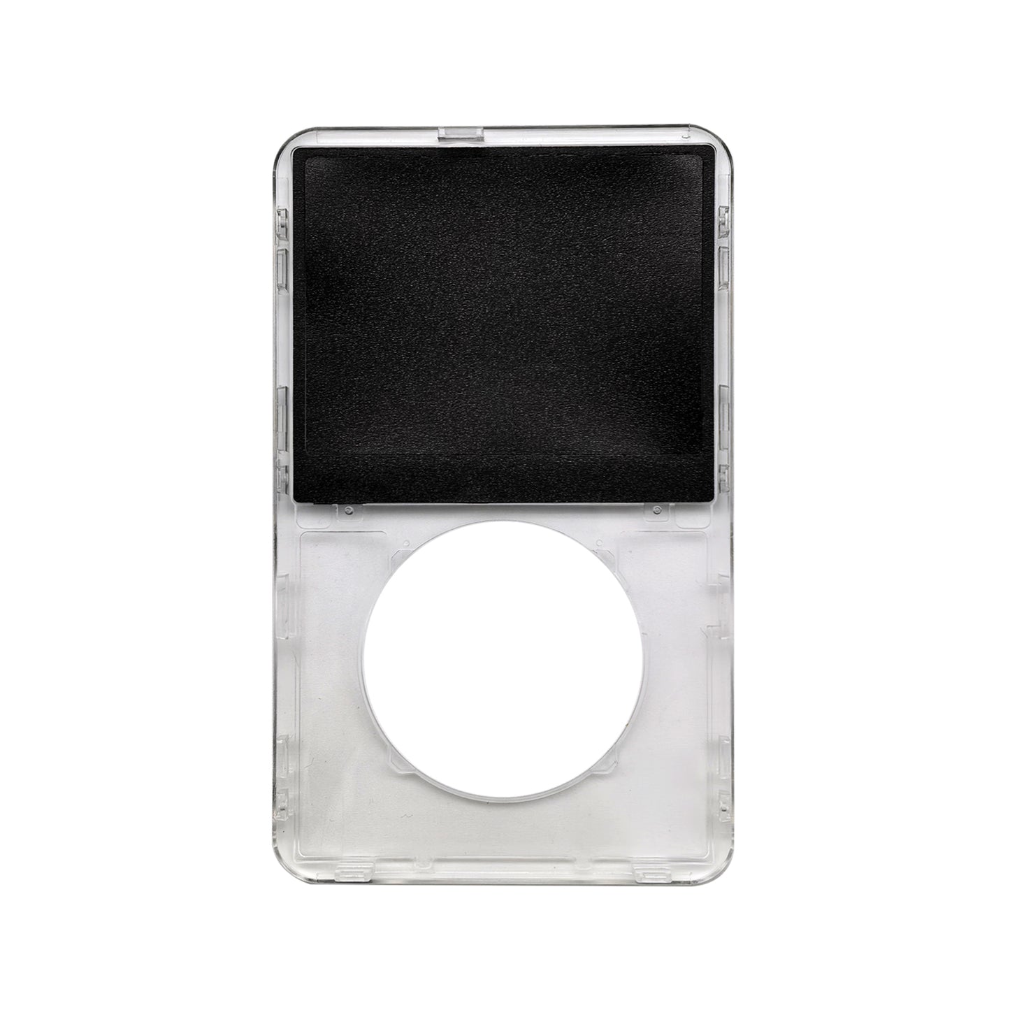 Transparent Clear Faceplate For Apple iPod Video 5th & 5.5 Generation Plastic A1136