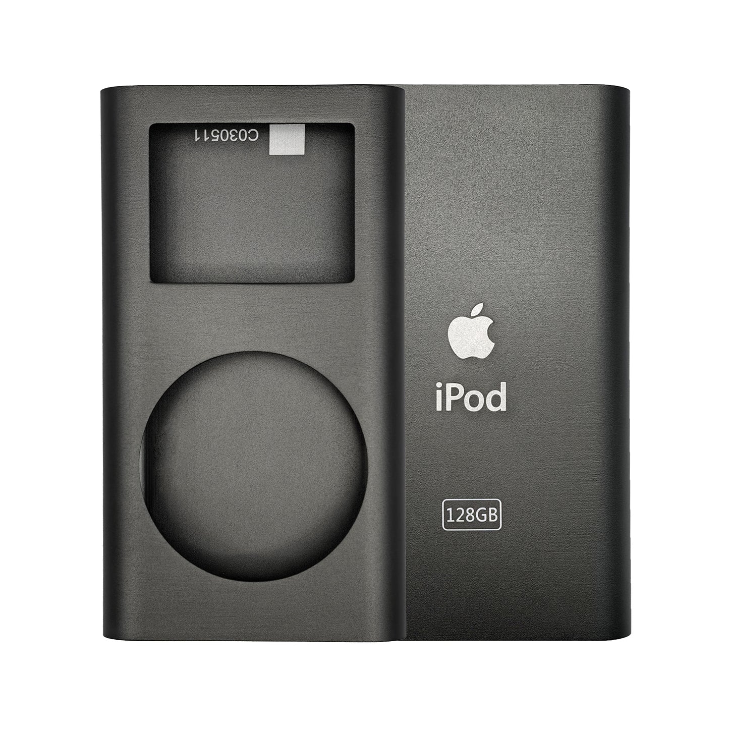 New Space Gray Housing Shell for Apple iPod Mini 1st & 2nd Generation Universal Fully Blank 4GB 6GB 128GB 256GB A1051