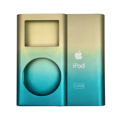 New Blue Yellow Gradient Housing Shell for Apple iPod Mini 1st & 2nd Generation Universal Fully Blank 4GB 6GB 128GB 256GB A1051