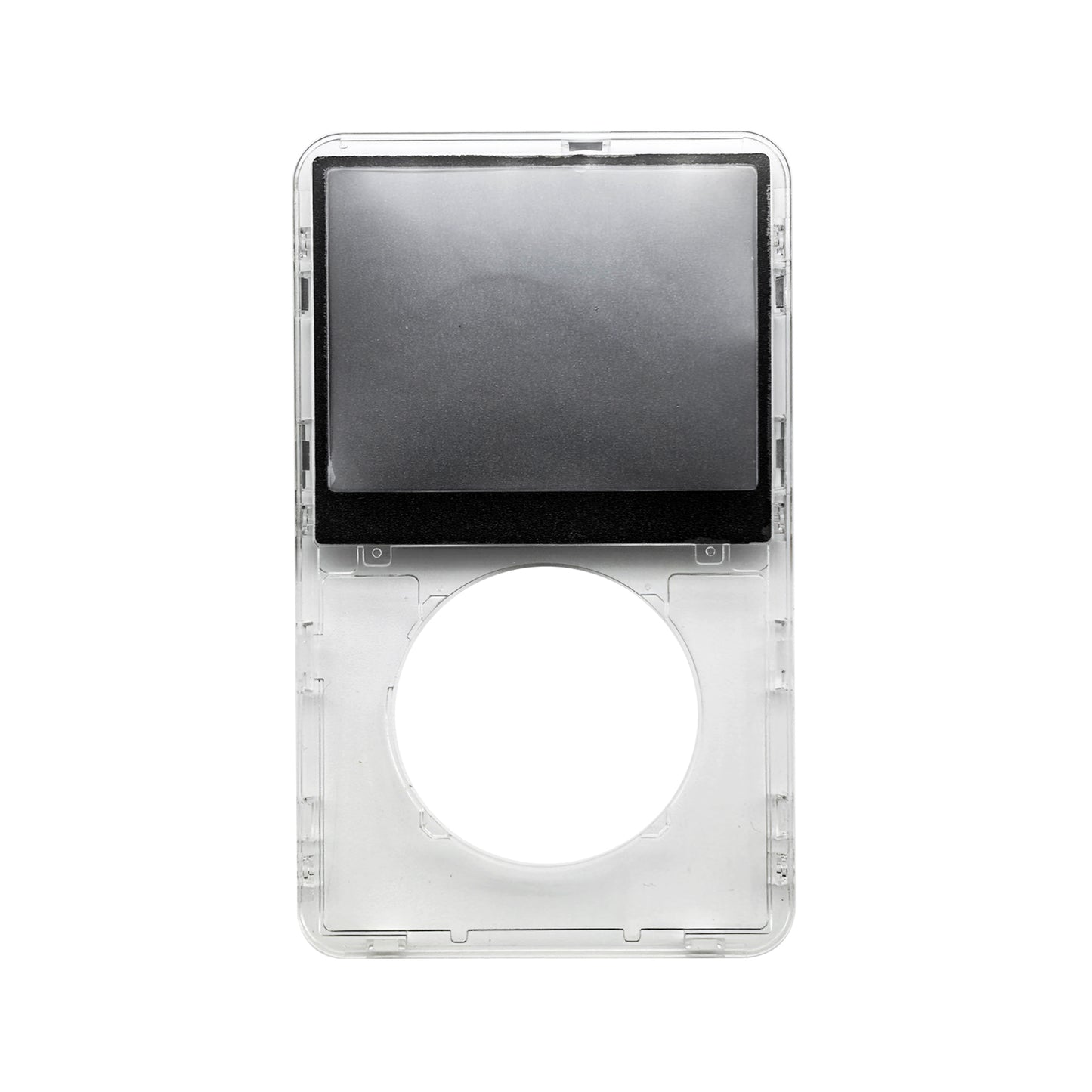 Transparent Clear Faceplate For Apple iPod Video 5th & 5.5 Generation Plastic A1136