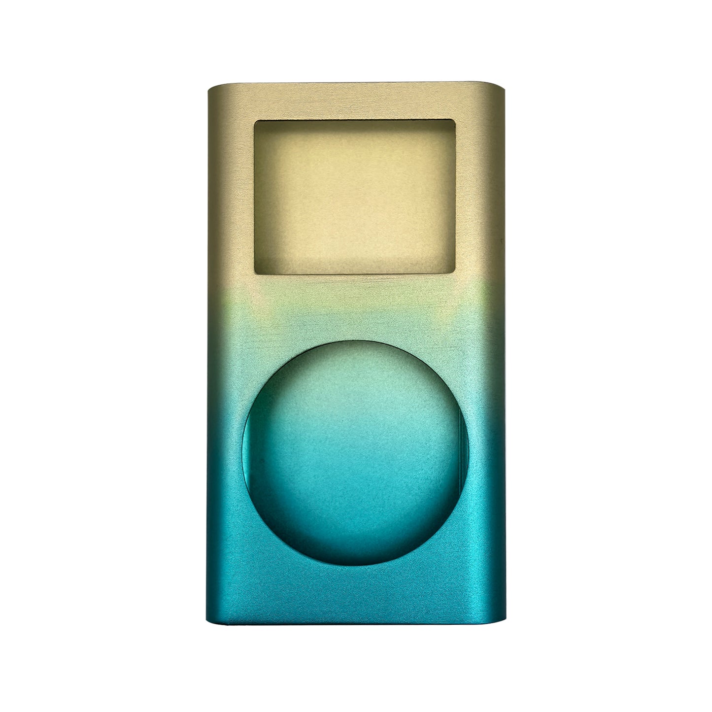 New Blue Yellow Gradient Housing Shell for Apple iPod Mini 1st & 2nd Generation Universal Fully Blank 4GB 6GB 128GB 256GB A1051