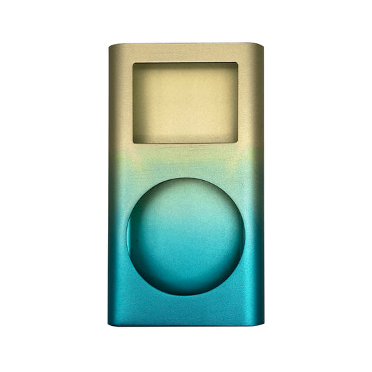 New Blue Yellow Gradient Housing Shell for Apple iPod Mini 1st & 2nd Generation Universal Fully Blank 4GB 6GB 128GB 256GB A1051