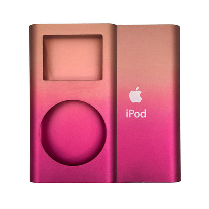 New Pink Gradient Housing Shell for Apple iPod Mini 1st & 2nd Generation Universal Fully Blank 4GB 6GB 128GB 256GB A1051