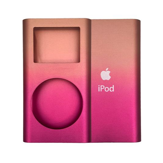 New Pink Gradient Housing Shell for Apple iPod Mini 1st & 2nd Generation Universal Fully Blank 4GB 6GB 128GB 256GB A1051