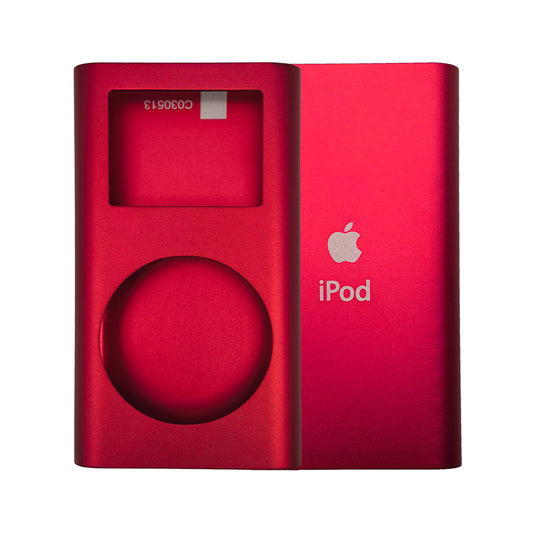 New Red Housing Shell for Apple iPod Mini 1st & 2nd Generation Universal Fully Blank 4GB 6GB 128GB 256GB A1051
