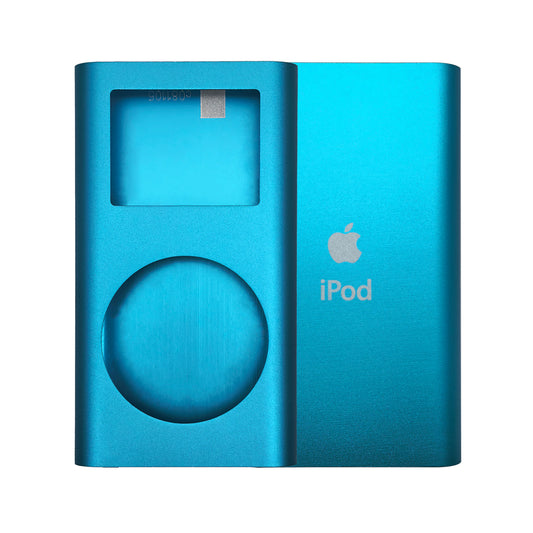 New Blue Housing Shell for Apple iPod Mini 1st & 2nd Generation Universal Fully Blank 4GB 6GB 128GB 256GB A1051
