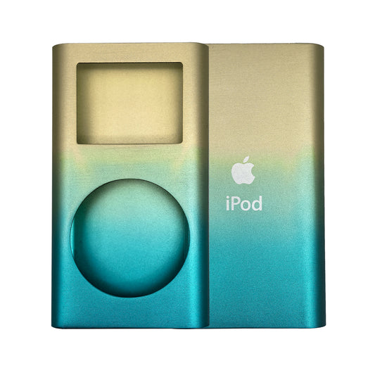 New Blue Yellow Gradient Housing Shell for Apple iPod Mini 1st & 2nd Generation Universal Fully Blank 4GB 6GB 128GB 256GB A1051