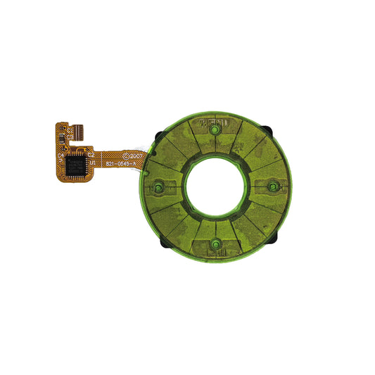 Green Transparent Click Wheel Flex for Apple iPod Classic 6th 7th Generation