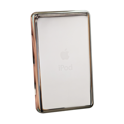 Thick Silver Backplate for iPod Classic / Video 5th 5.5 6th 7th 30GB 60GB 64GB 128GB 256GB 512GB 1TB 2TB 80GB 120GB 160GB Universal