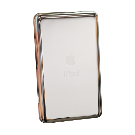 Thick Silver Backplate for iPod Classic / Video 5th 5.5 6th 7th 30GB 60GB 64GB 128GB 256GB 512GB 1TB 2TB 80GB 120GB 160GB Universal