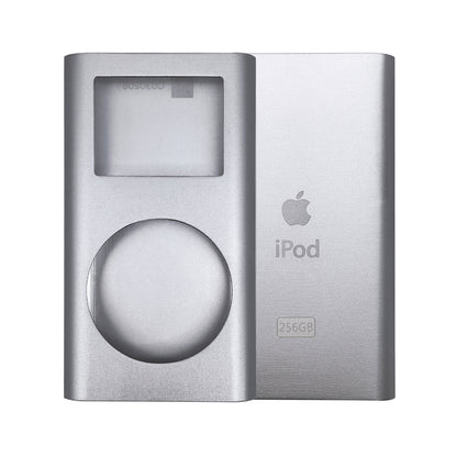 New Silver Housing Shell for Apple iPod Mini 1st & 2nd Generation Universal Fully Blank 4GB 6GB 128GB 256GB A1051