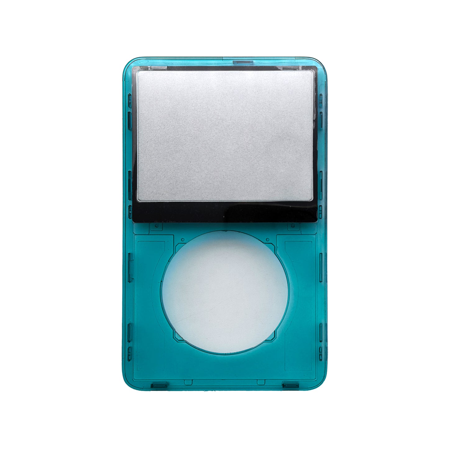 Blue Transparent Clear Faceplate For Apple iPod Video 5th & 5.5 Generation Plastic