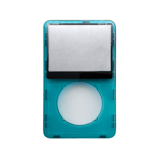 Blue Transparent Clear Faceplate For Apple iPod Video 5th & 5.5 Generation Plastic