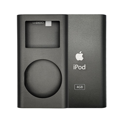 New Space Gray Housing Shell for Apple iPod Mini 1st & 2nd Generation Universal Fully Blank 4GB 6GB 128GB 256GB A1051