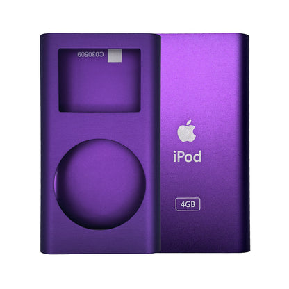 New Purple Housing Shell for Apple iPod Mini 1st & 2nd Generation Universal Fully Blank 4GB 6GB 128GB 256GB A1051