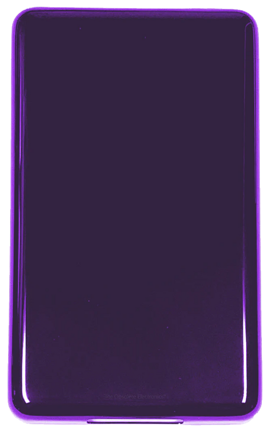 Thick light purple Backplate for Apple iPod Classic 6th 7th & iPod Video 5th 5.5