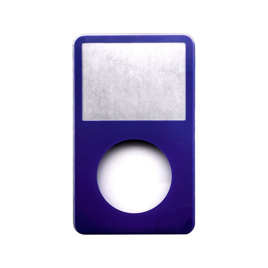 Purple Faceplate For Apple iPod Video / Classic 5th & 5.5 Generation Plastic
