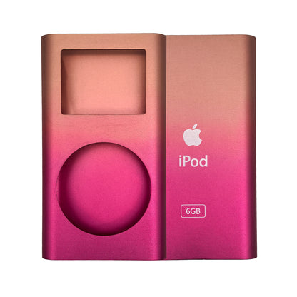 New Pink Gradient Housing Shell for Apple iPod Mini 1st & 2nd Generation Universal Fully Blank 4GB 6GB 128GB 256GB A1051