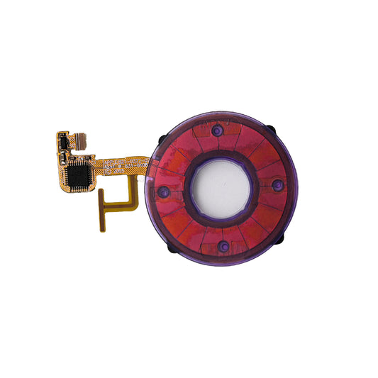 Purple Transparent Click Wheel Flex for Apple iPod Video