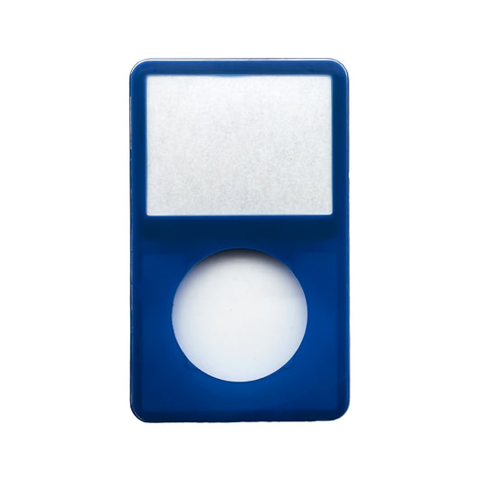 Blue Faceplate For Apple iPod Video 5th & 5.5 Generation Plastic