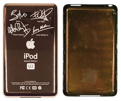 Thick Rose Gold Backplate for Apple iPod Classic 6th 7th & iPod Video 5th 5.5