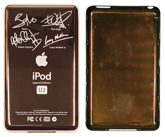 Thick Rose Gold Backplate for Apple iPod Classic 6th 7th & iPod Video 5th 5.5