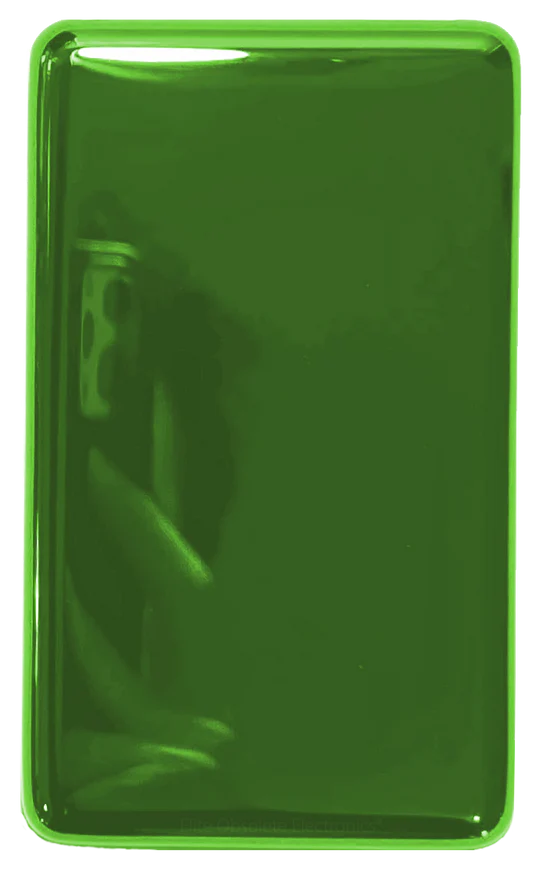 Thick Green Backplate for Apple iPod Classic 6th 7th & iPod Video 5th 5.5