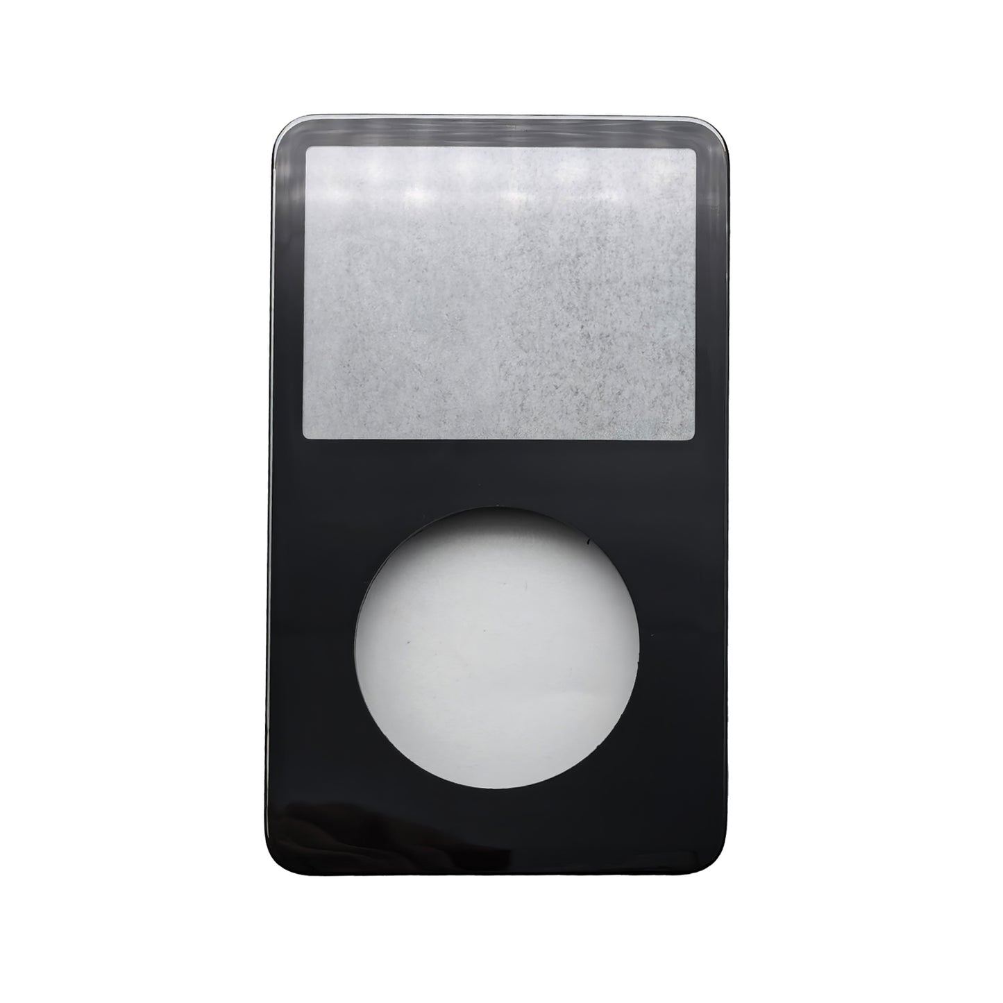 Black Faceplate For Apple iPod Video 5th & 5.5 Generation Plastic