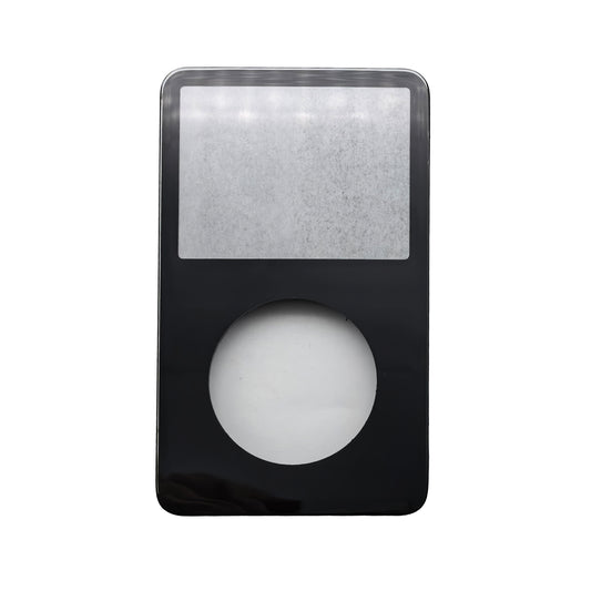 Black Faceplate For Apple iPod Video 5th & 5.5 Generation Plastic