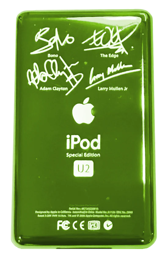 Thick Green Backplate for Apple iPod Classic 6th 7th & iPod Video 5th 5.5