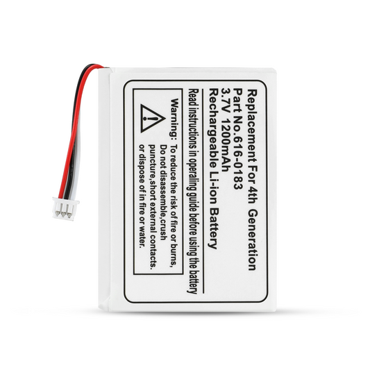 1200mah Lithium-Ion Replacement Battery for Apple iPod Classic 4th Generation Monochrome & Photo A1059 A1099