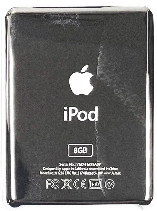 New 4GB 8GB Fully Blank Silver Chrome Backplate for Apple iPod Nano 3rd Generation A1236