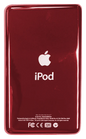 Thick Red Backplate for Apple iPod Classic 6th 7th & iPod Video 5th 5.5