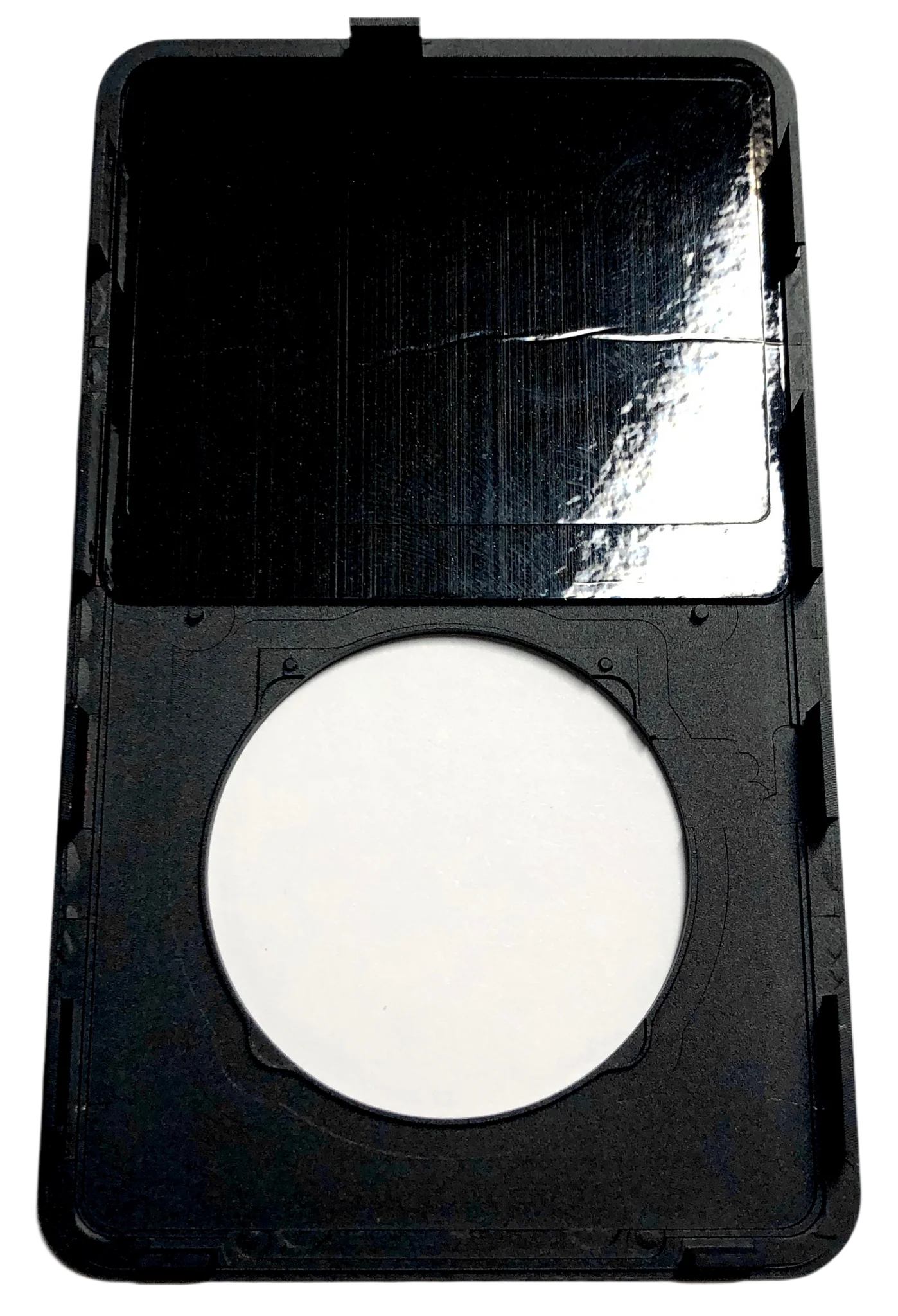 Black Faceplate For Apple iPod Classic 6th 7th Generation Metal