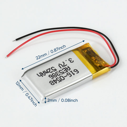 52mah Lithium Polymer Replacement Battery for Apple iPod Shuffle 4th