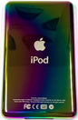 Thick Rainbow Backplate for Apple iPod Classic 6th 7th & iPod Video 5th 5.5