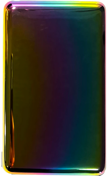 Thick Rainbow Backplate for Apple iPod Classic 6th 7th & iPod Video 5th 5.5