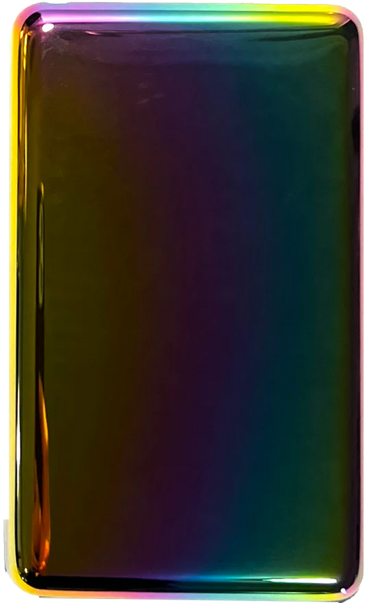 Thick Rainbow Backplate for Apple iPod Classic 6th 7th & iPod Video 5th 5.5