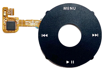 Black Click Wheel Flex for Apple iPod Classic 6th 7th Generation