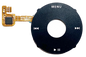 Black Click Wheel Flex for Apple iPod Classic 6th 7th Generation