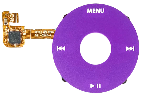 Purple Click Wheel Flex for Apple iPod Classic 6th 7th Generation