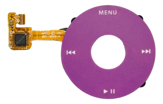 Light Purple Click Wheel Flex for Apple iPod Classic 6th 7th Generation