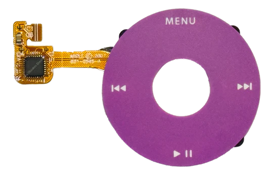 Light Purple Click Wheel Flex for Apple iPod Classic 6th 7th Generation