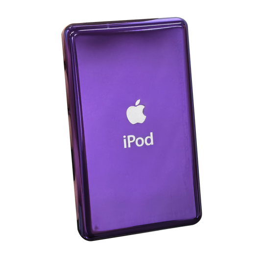 Thick light purple Backplate for Apple iPod Classic 6th 7th & iPod Video 5th 5.5