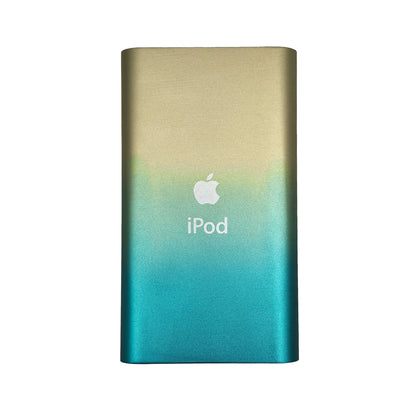 New Blue Yellow Gradient Housing Shell for Apple iPod Mini 1st & 2nd Generation Universal Fully Blank 4GB 6GB 128GB 256GB A1051